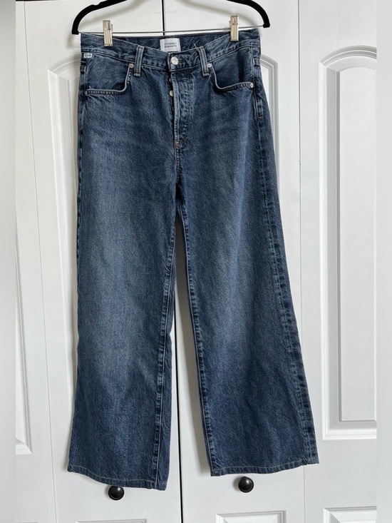 Citizens Of Humanity Denim - Citizens of Humanity Annina cropped wide legs jeans, 27, button fly